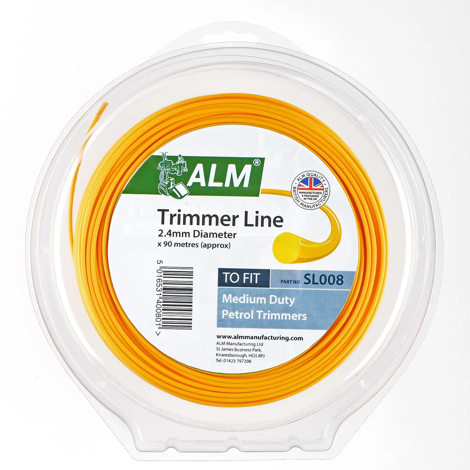 ALM Replacement Trimmer Line - 2.4mm X 90m 1 ALM Replacement Trimmer Line - 2.4mm X 90m