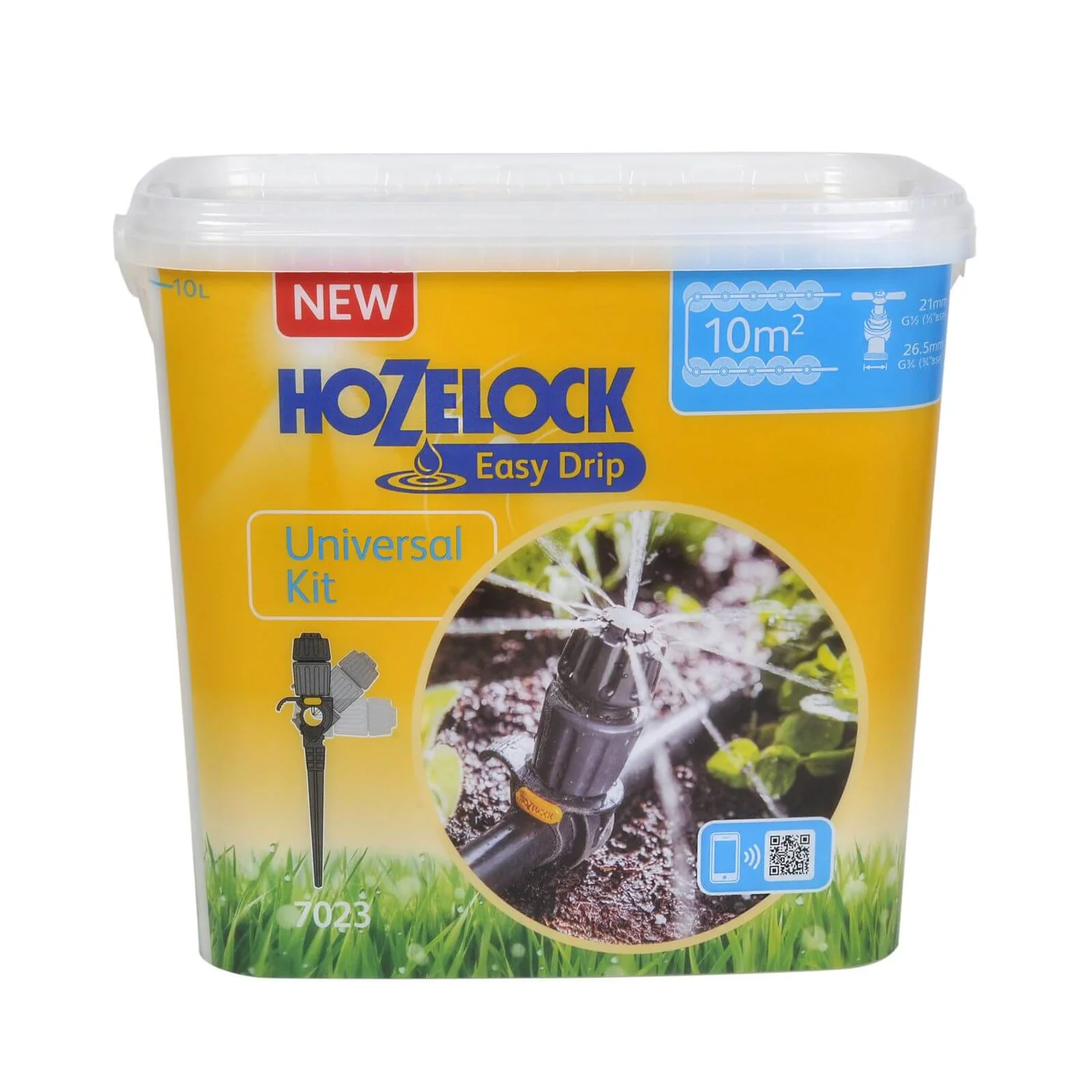 Hozelock Easy Drip Universal Kit For Automatic Watering System 1 Hozelock Easy Drip Universal Kit For Automatic Watering System