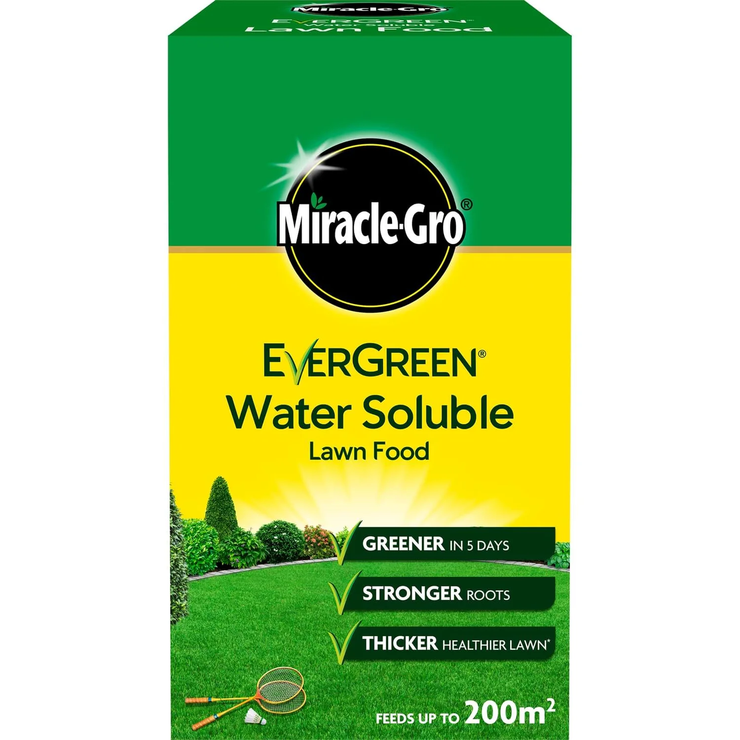 Miracle-Gro Water Soluble Lawn Food - 200m² 1 Miracle-Gro Water Soluble Lawn Food - 200m²