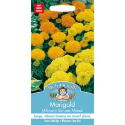 Mr. Fothergill's Marigold African Sahara Mixed Seeds