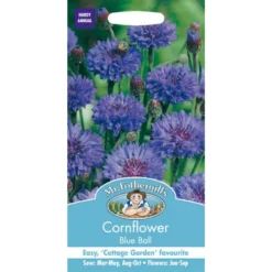Mr. Fothergill's Cornflower Blue Ball Seeds