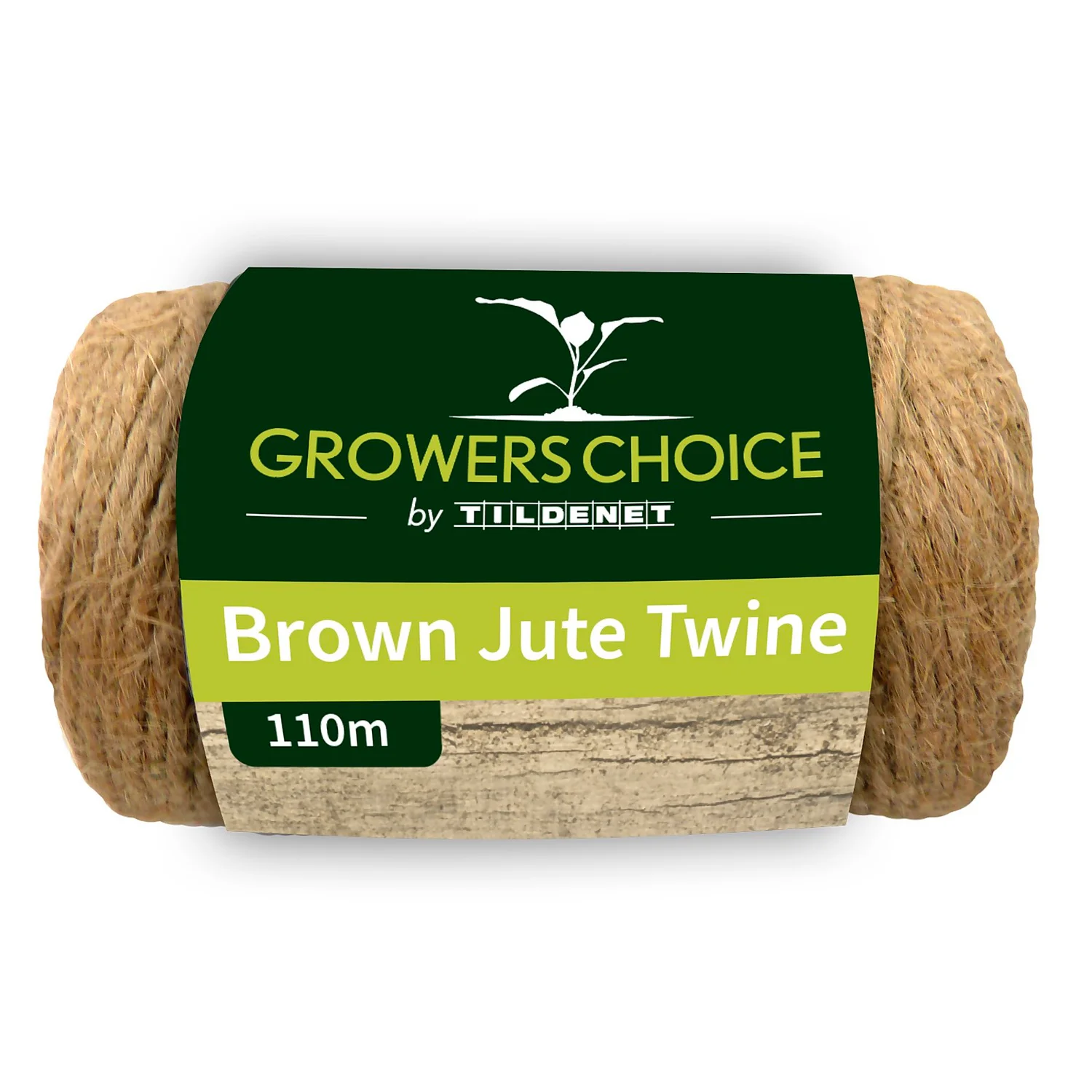 Tildenet Growers Choice Natural Jute Garden Twine - 110m 1 Tildenet Growers Choice Natural Jute Garden Twine - 110m
