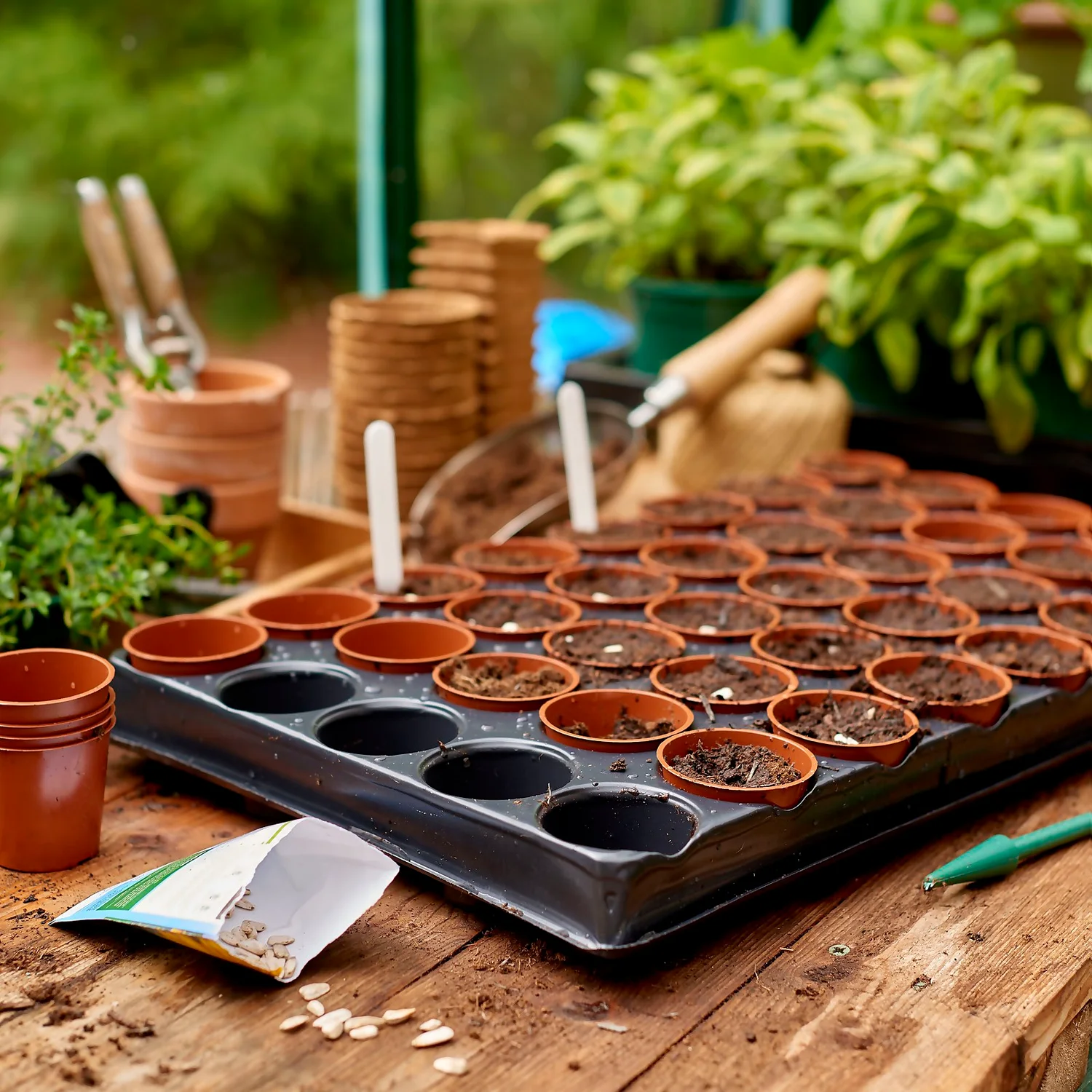 Seed And Cutting Tray - 40 Pots 1 Seed And Cutting Tray - 40 Pots