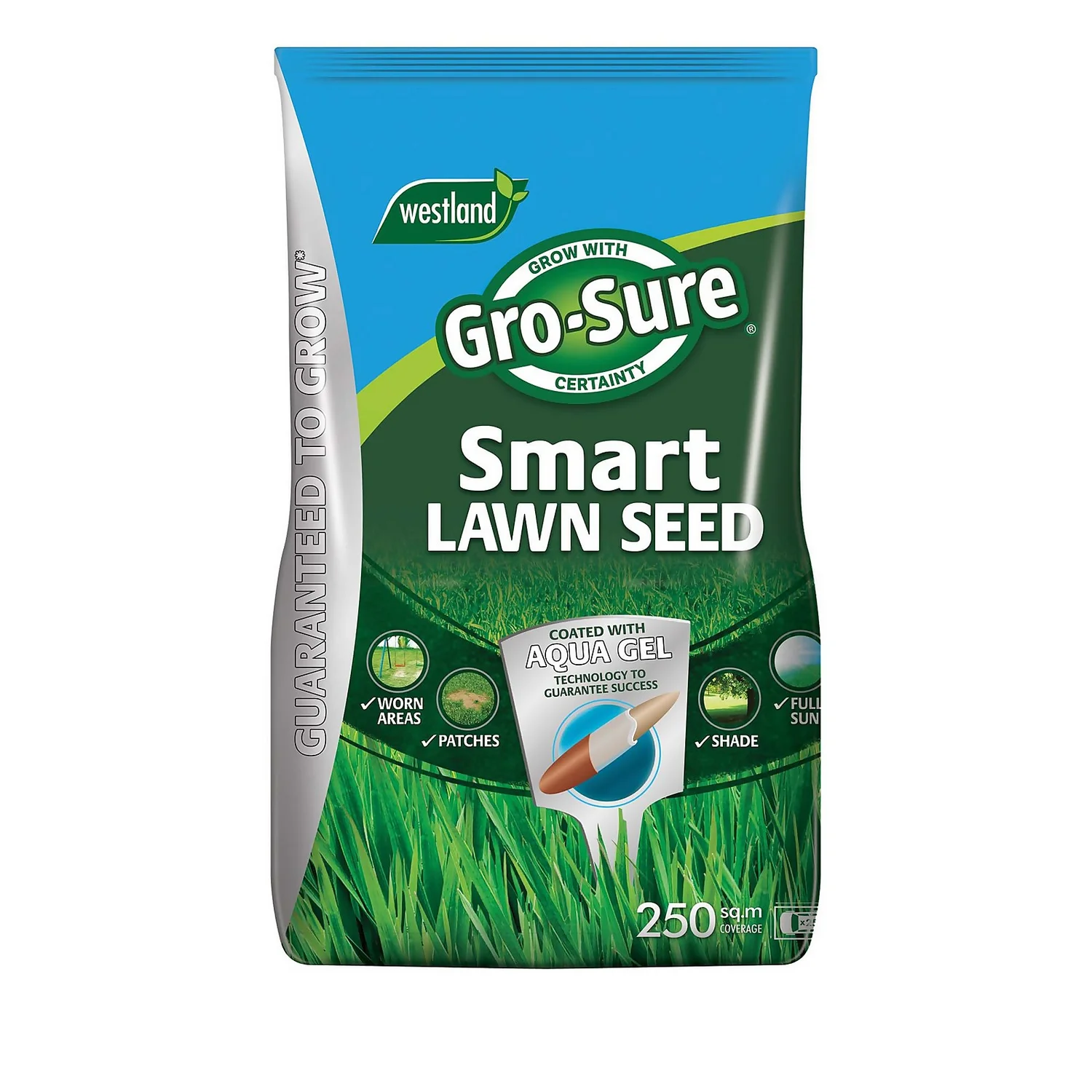Gro-Sure Smart Lawn Seed Bag - 250m² 1 Gro-Sure Smart Lawn Seed Bag - 250m²