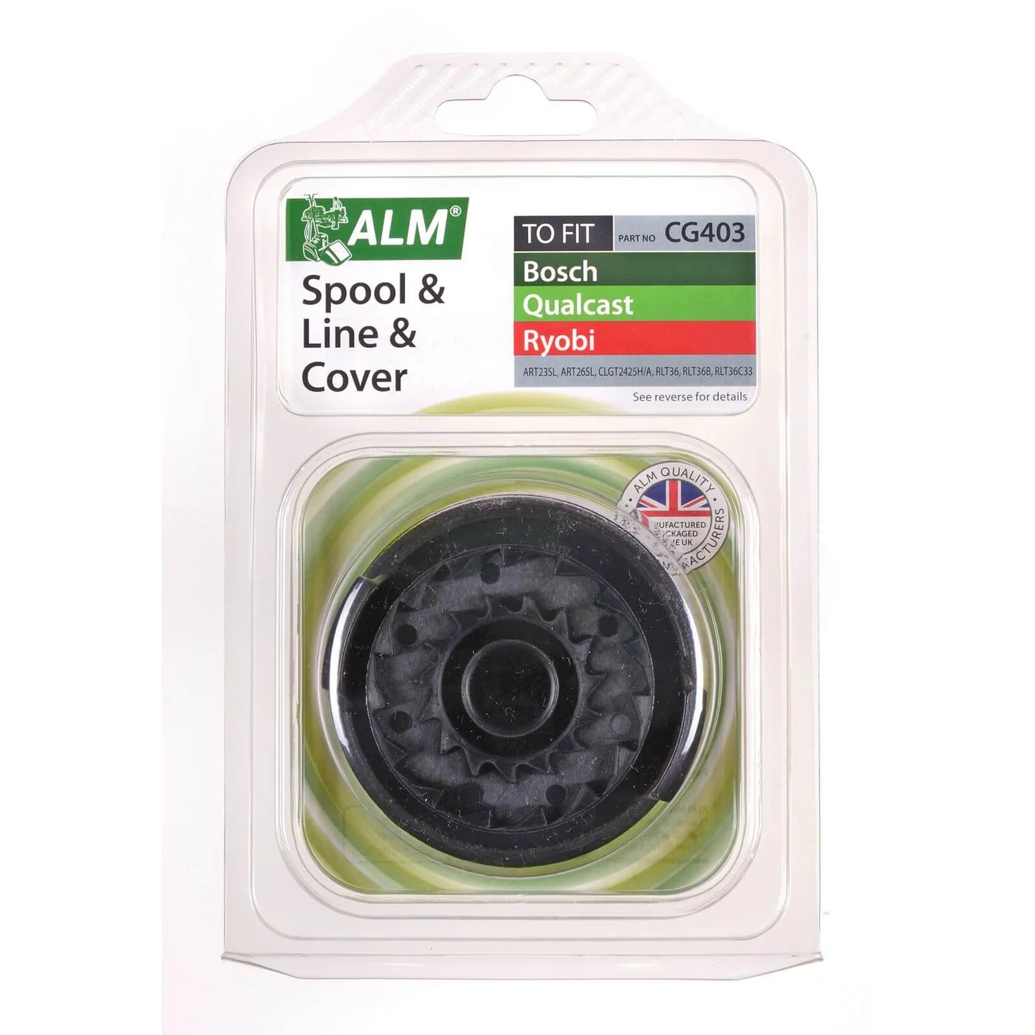 ALM Spool & Cover For Bosch Art 23 1 ALM Spool & Cover For Bosch Art 23