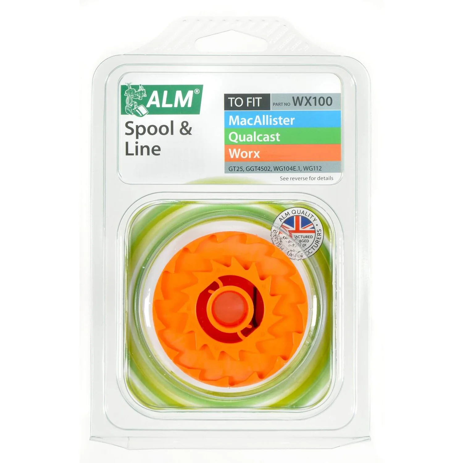 ALM Grass Trimmer Spool For Qualcast GGT350/450 1 ALM Grass Trimmer Spool For Qualcast GGT350/450