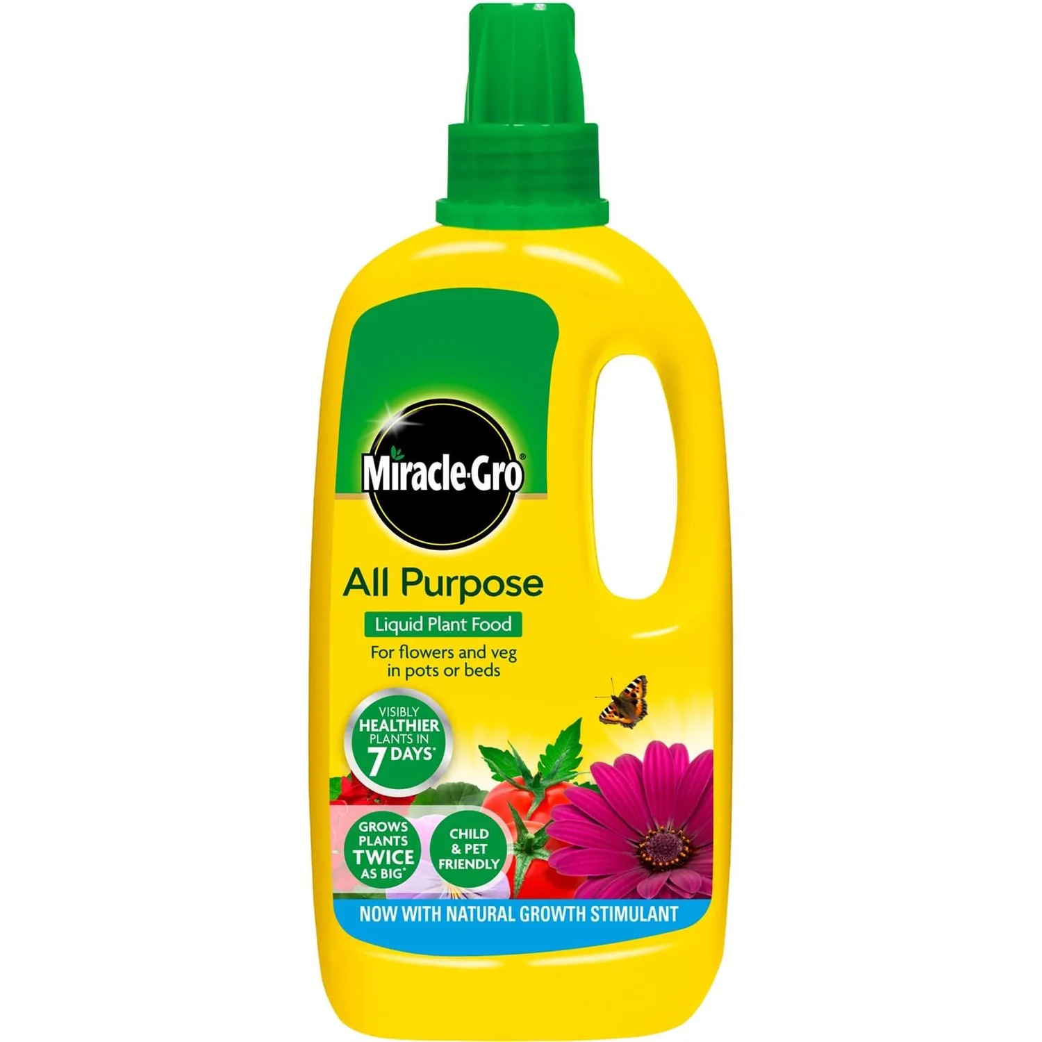 Miracle-Gro All Purpose Concentrated Liquid Plant Food - 1L 1 Miracle-Gro All Purpose Concentrated Liquid Plant Food - 1L