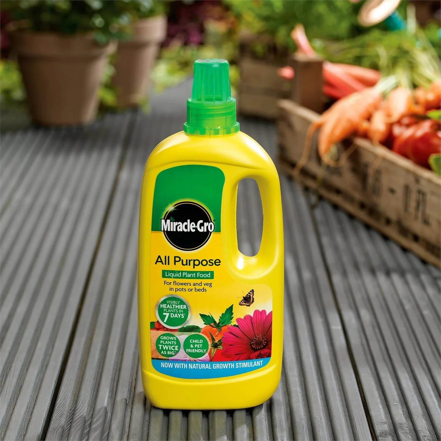 Miracle-Gro All Purpose Concentrated Liquid Plant Food - 1L 4 Miracle-Gro All Purpose Concentrated Liquid Plant Food - 1L - Image 4
