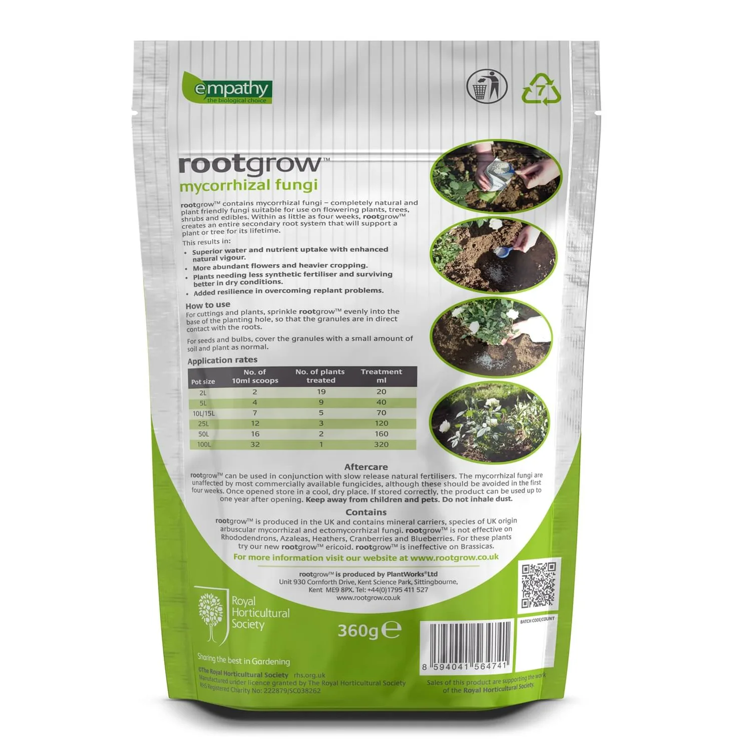 Rootgrow Mycorrhizal Fungi 360g 2 Rootgrow Mycorrhizal Fungi 360g - Image 2