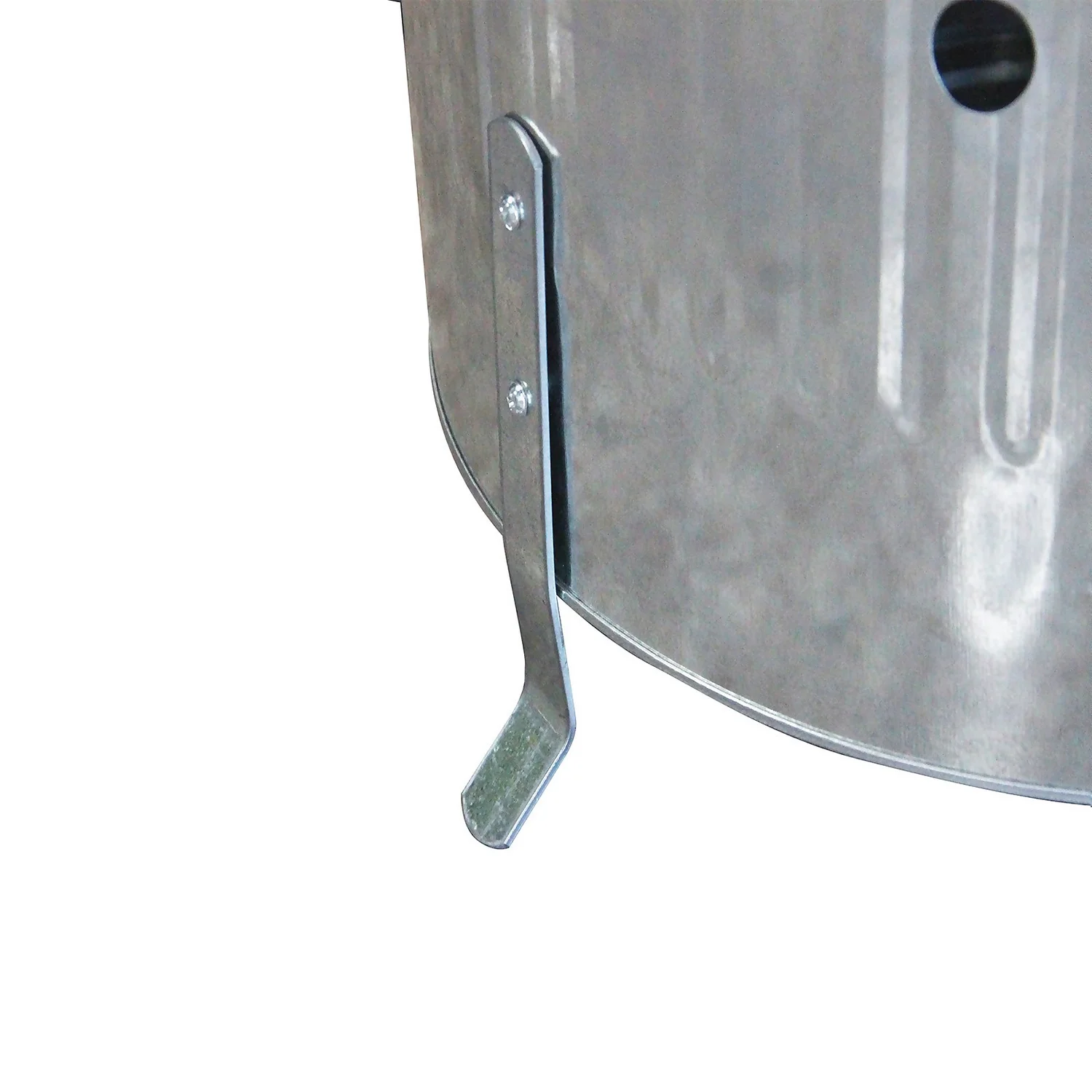 None Garden Galvanised Steel Incinerator / Fire Bin With Lid - 85L 4 None Garden Galvanised Steel Incinerator / Fire Bin With Lid - 85L - Image 4