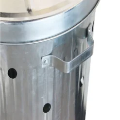 None Garden Galvanised Steel Incinerator / Fire Bin With Lid - 85L 14 None Garden Galvanised Steel Incinerator / Fire Bin With Lid - 85L -Garden Care Shop 12834094 7265030658432669