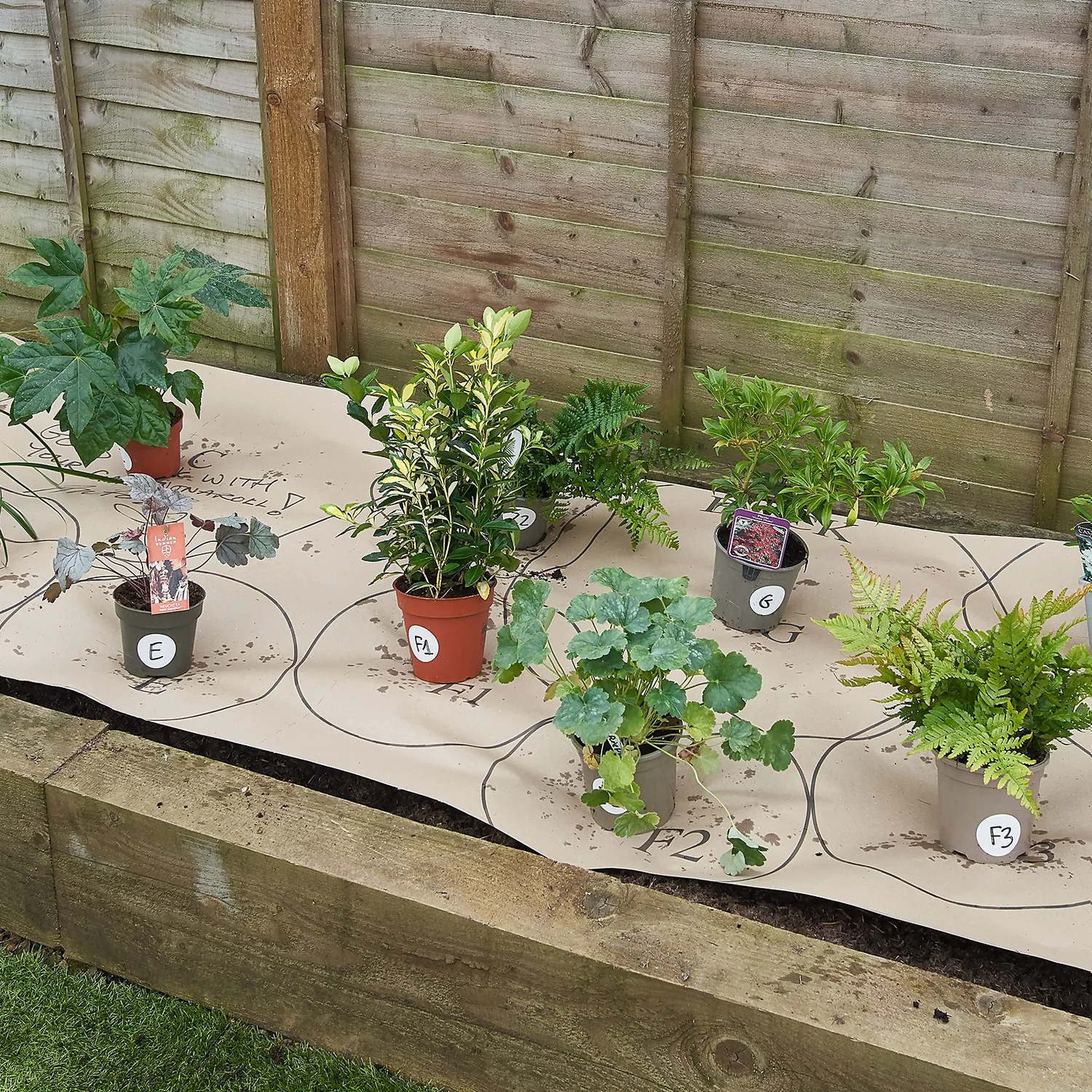 Garden On A Roll Eco Border - 5m X 90cm 2 Garden On A Roll Eco Border - 5m X 90cm - Image 2