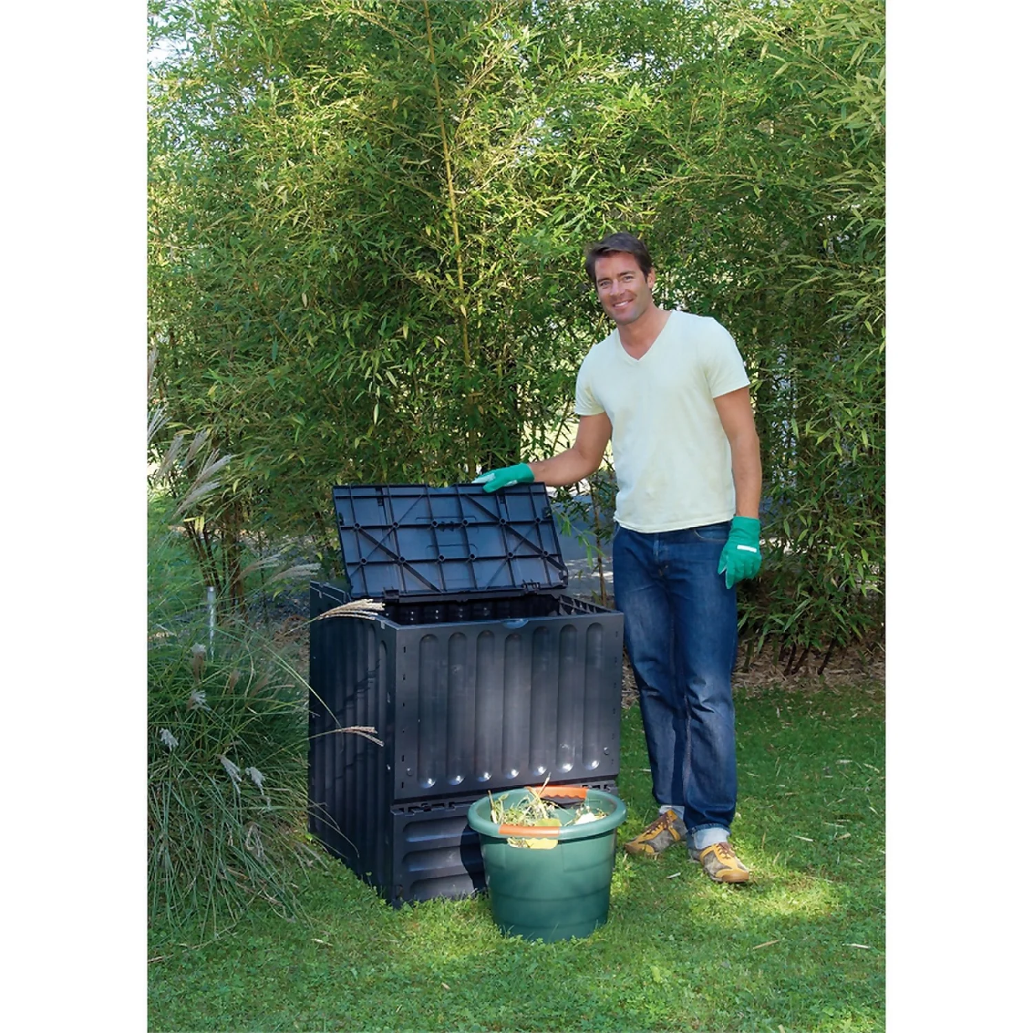 Garantia Ecoking Composter - 400L 2 Garantia Ecoking Composter - 400L - Image 2