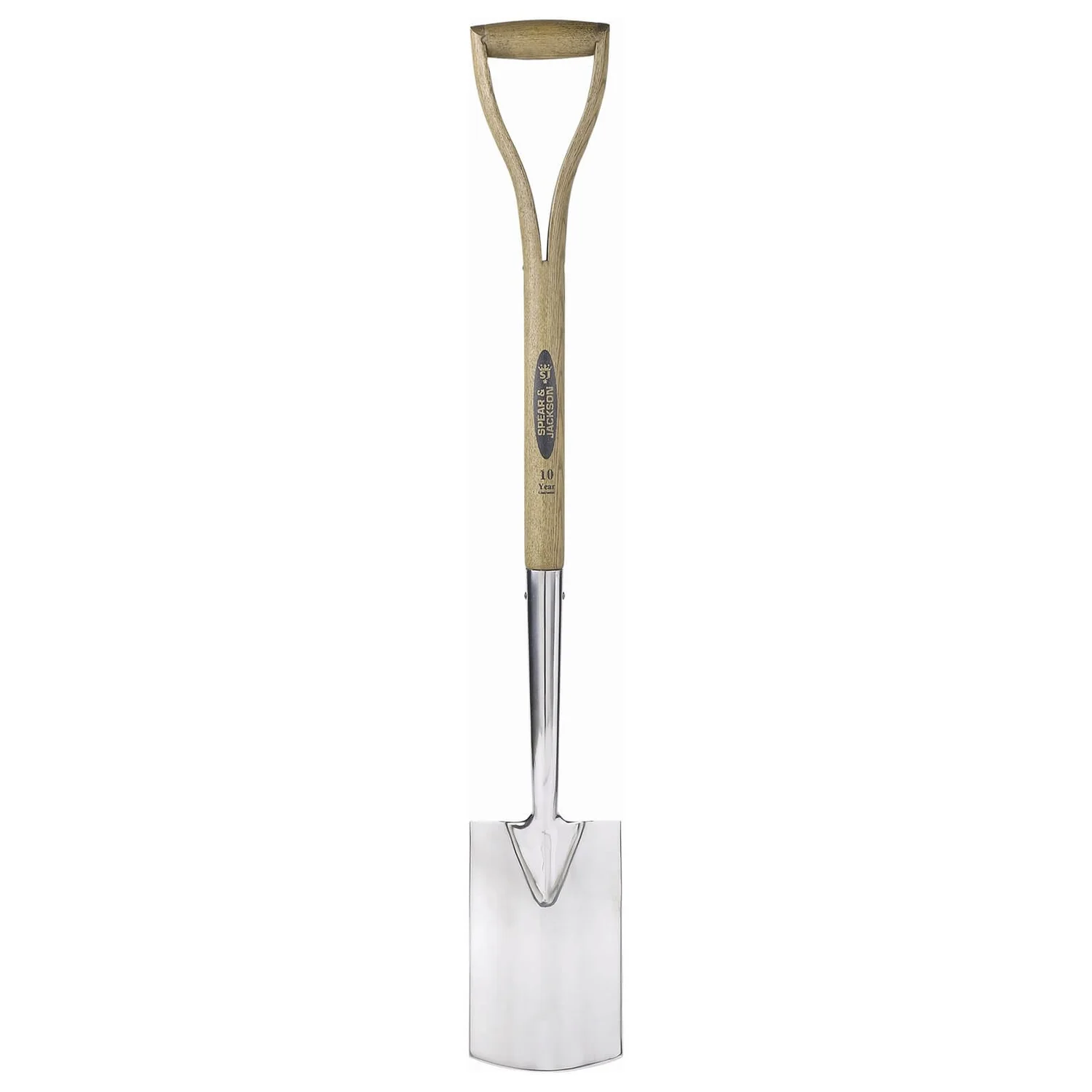 Spear & Jackson Traditional Stainless Border Spade 1 Spear & Jackson Traditional Stainless Border Spade