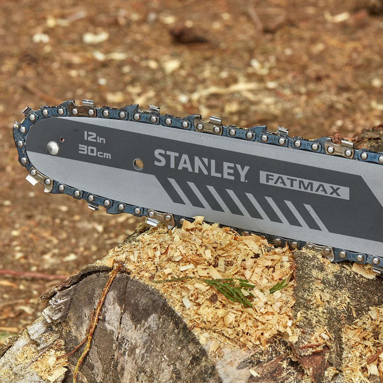 STANLEY FATMAX V20 18V Cordless 30Cm Chainsaw (Sfmccs630M1-Gb) 7 STANLEY FATMAX V20 18V Cordless 30Cm Chainsaw (Sfmccs630M1-Gb) - Image 7