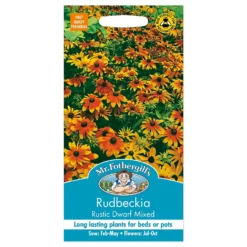 Mr. Fothergill's Rudbeckia Rustic Dwarf Mixed Seeds