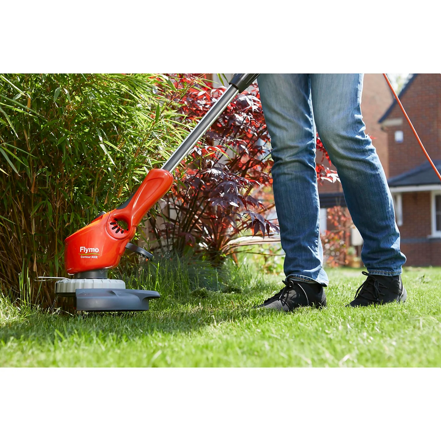 Flymo Contour Electric Grass Trimmer - 25cm 2 Flymo Contour Electric Grass Trimmer - 25cm - Image 2
