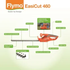 Flymo Easicut 460 Electric Hedge Trimmer - 45cm 11 Flymo Easicut 460 Electric Hedge Trimmer - 45cm -Garden Care Shop 12885913 5754843593157071