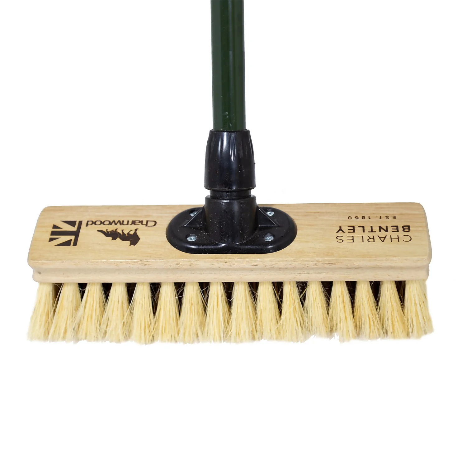 Charles Bentley Charnwood Dual Fill Wooden Broom - 300mm 2 Charles Bentley Charnwood Dual Fill Wooden Broom - 300mm - Image 2