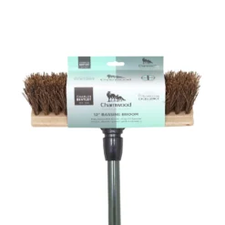 Charles Bentley Charnwood Bassine Wooden Garden Broom - 300mm -Garden Care Shop 12890894 2054915831703787