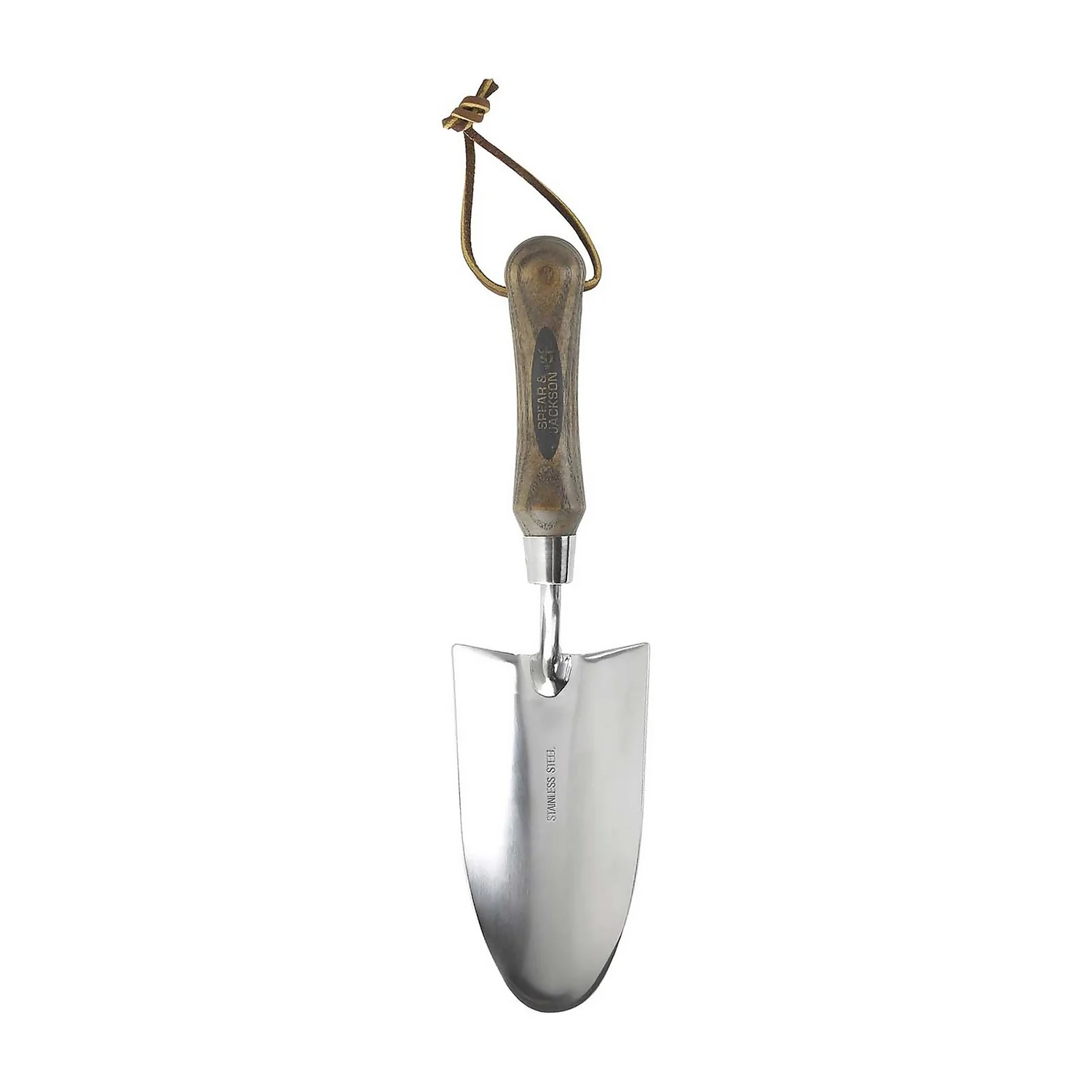 Traditional Stainless Hand Trowel 2 Traditional Stainless Hand Trowel - Image 2