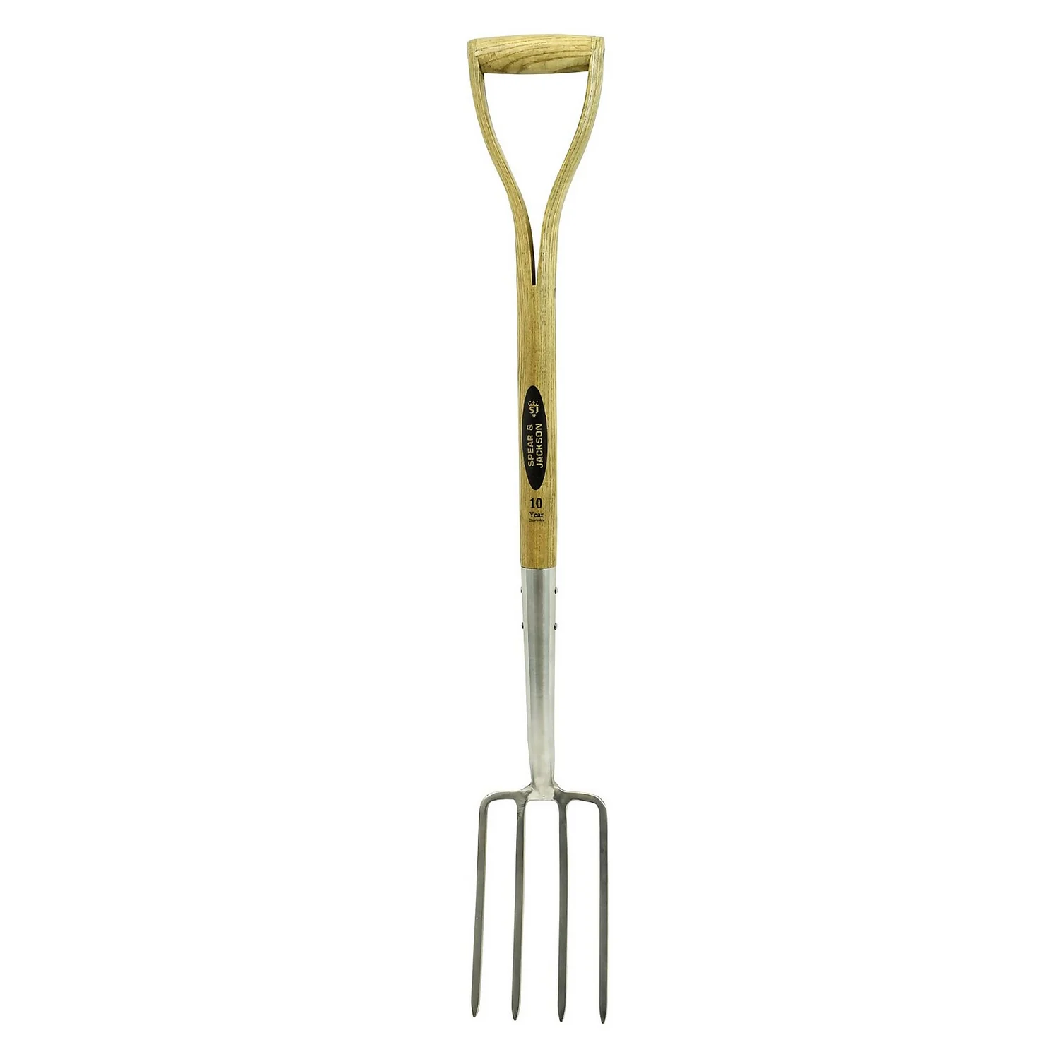 Spear & Jackson Traditional Stainless Steel Border Fork 2 Spear & Jackson Traditional Stainless Steel Border Fork - Image 2