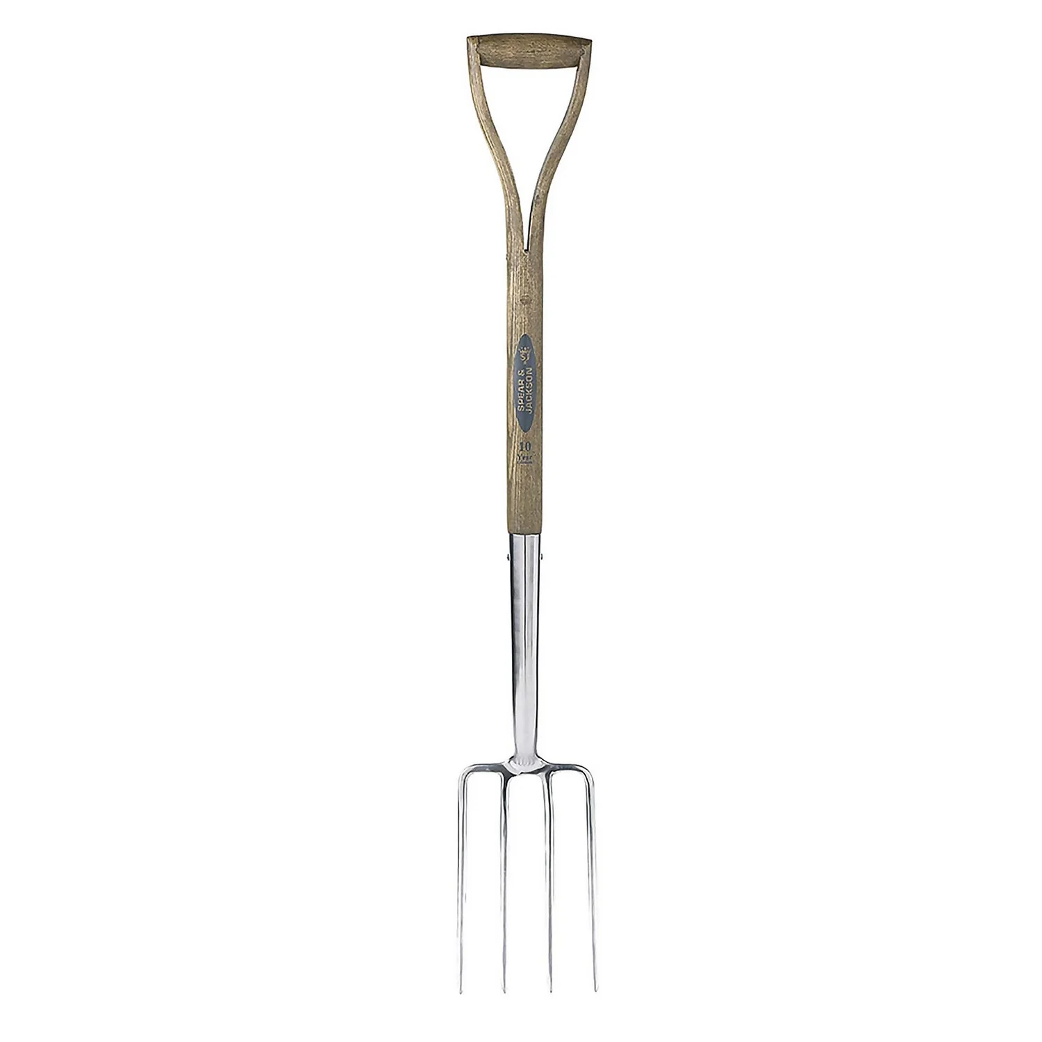 Spear & Jackson Traditional Stainless Steel Border Fork 4 Spear & Jackson Traditional Stainless Steel Border Fork - Image 4