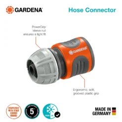GARDENA Hose Connector 13 Mm (1/2") 15 Mm (5/8") 7 GARDENA Hose Connector 13 Mm (1/2") 15 Mm (5/8") -Garden Care Shop 13043386 1094907553956595