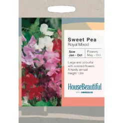 House Beautiful Sweet Pea Royal Mixed Seeds