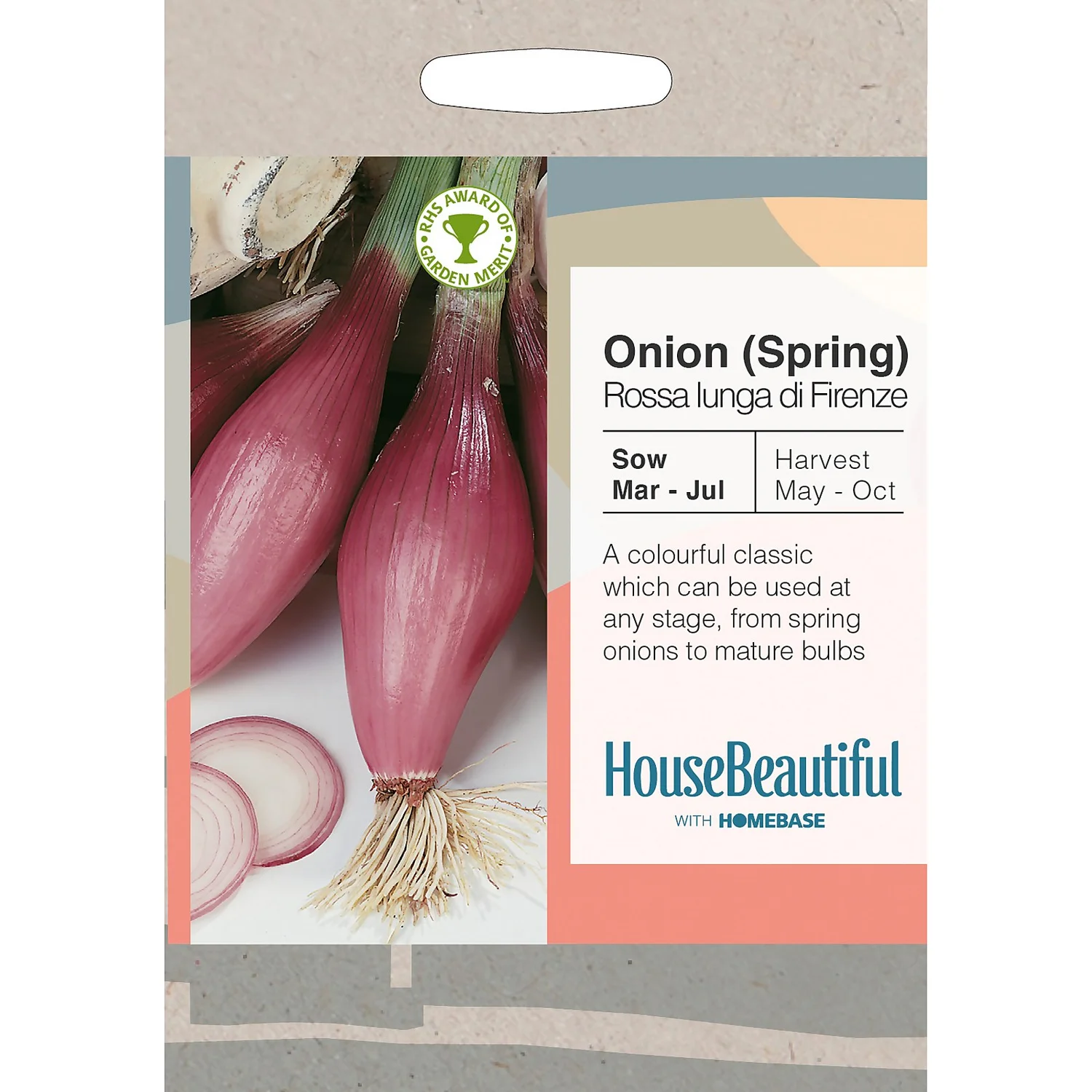 House Beautiful Onion Spring Rossa Lunga Di Firenze Seeds 1 House Beautiful Onion Spring Rossa Lunga Di Firenze Seeds