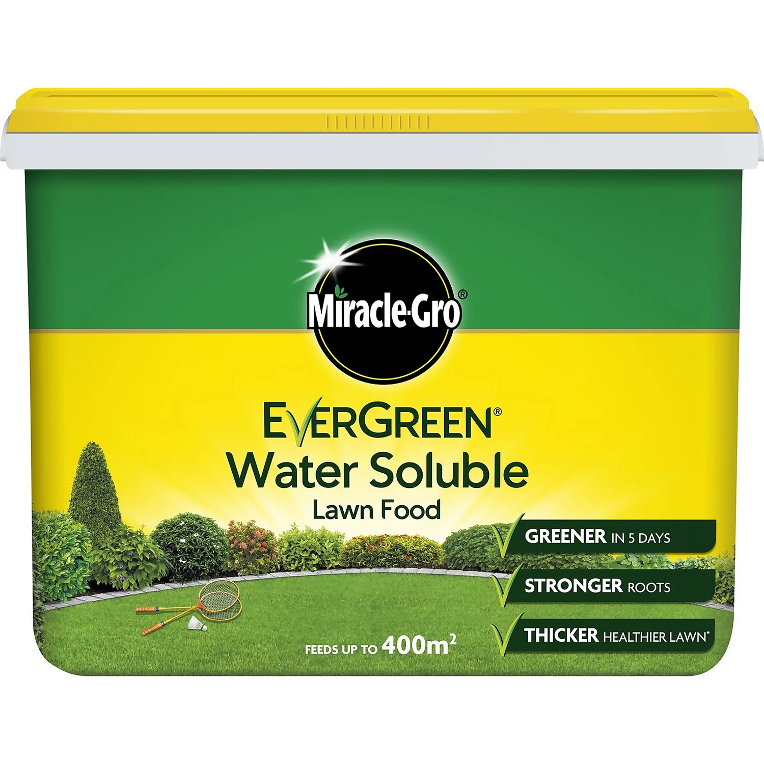 Miracle-Gro EverGreen Water Soluble Lawn Food - 400m² 1 Miracle-Gro EverGreen Water Soluble Lawn Food - 400m²