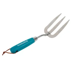 House Beautiful Stainless Steel Hand Fork With A Teal Painted Hardwood Handle 7 House Beautiful Stainless Steel Hand Fork With A Teal Painted Hardwood Handle -Garden Care Shop 13188707 3154928022220770