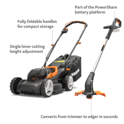WORX 40V WG927E Cordless Lawn Mower & Trimmer Twin Pack - 34cm 10 WORX 40V WG927E Cordless Lawn Mower & Trimmer Twin Pack - 34cm -Garden Care Shop 13280772 9464944645645159