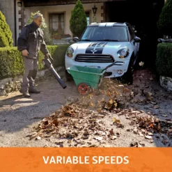 Worx WG547E Turbine 20V 2.0Ah Cordless Garden Blower -Garden Care Shop 13326414 6614900642961874