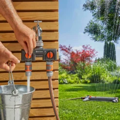 GARDENA Twin-Tap Hose Pipe Connector 8 GARDENA Twin-Tap Hose Pipe Connector -Garden Care Shop 13489627 9874920780869931