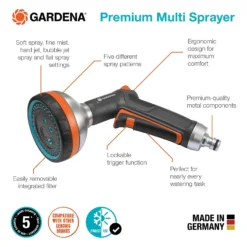 GARDENA Premium Multi-Sprayer -Garden Care Shop 13514456 1864936407805257