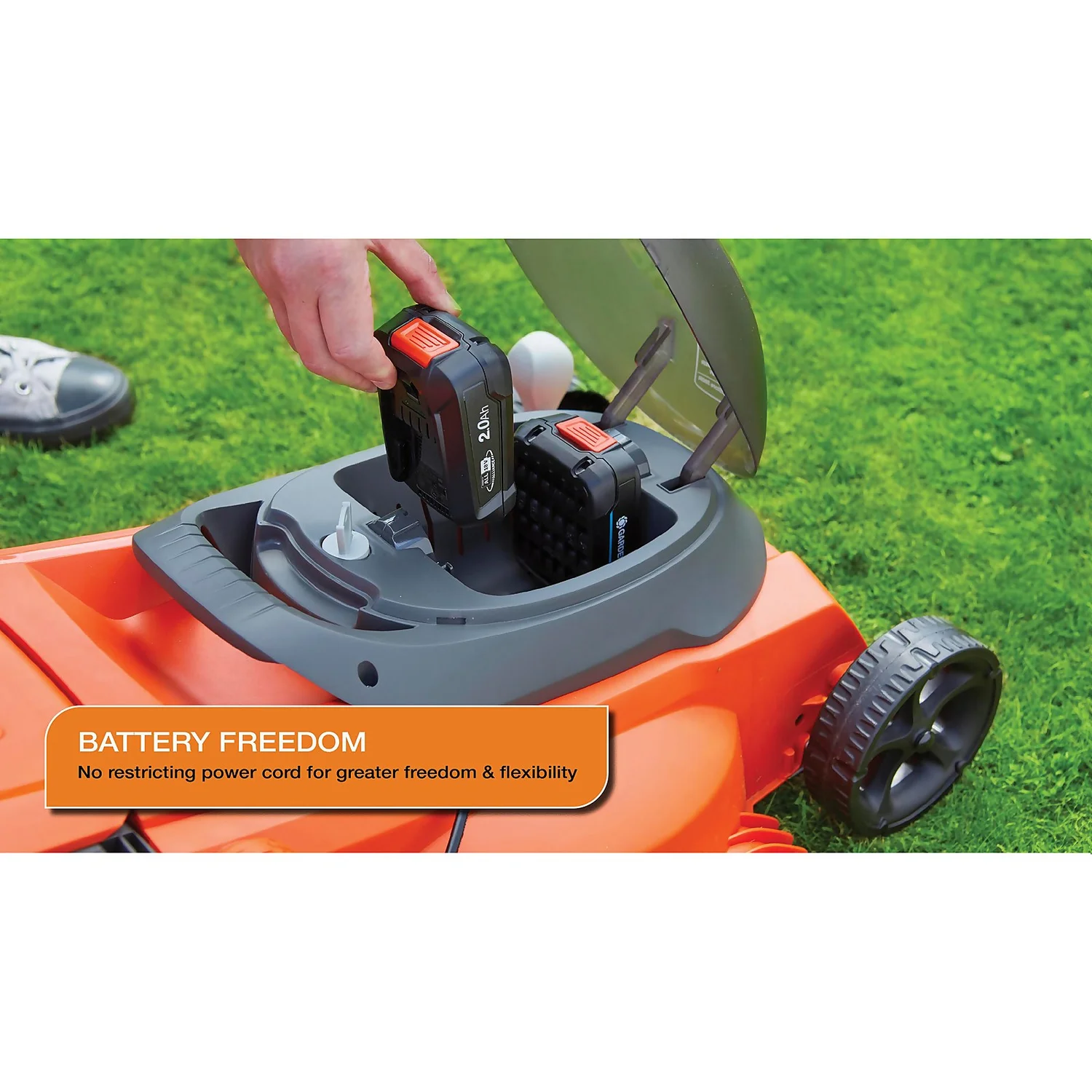 Flymo 36V EasiStore 380 Cordless Lawn Mower - 38cm 3 Flymo 36V EasiStore 380 Cordless Lawn Mower - 38cm - Image 3