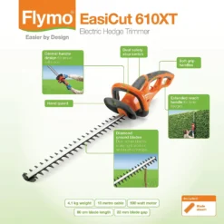 Flymo EasiCut 610XT Hedge Trimmer 8 Flymo EasiCut 610XT Hedge Trimmer -Garden Care Shop 13524810 5224936857421032