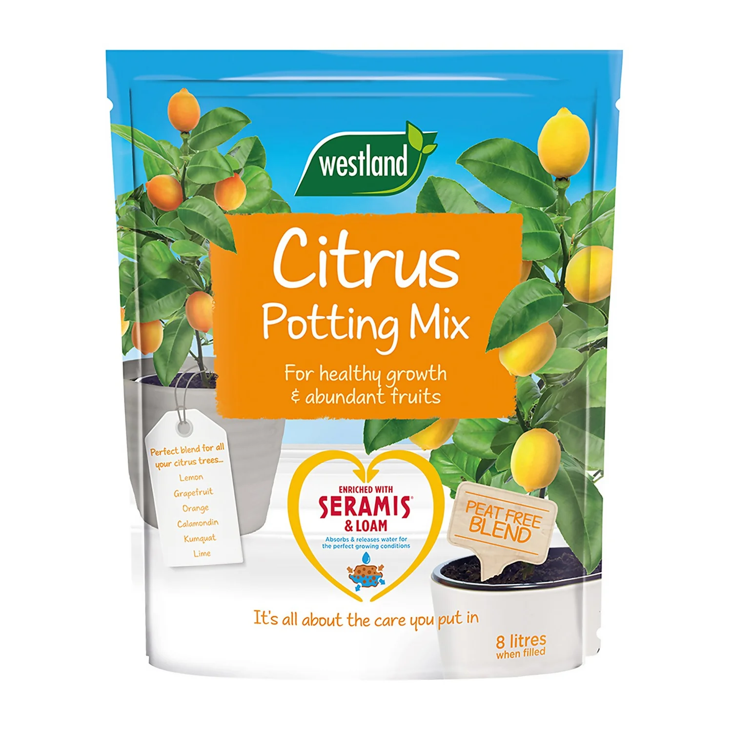 Westland Citrus Potting Mix Peat Free 8L 1 Westland Citrus Potting Mix Peat Free 8L